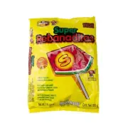 Super Rebanaditas Mexican Lollipop With Chilli Powder 20 Pieces