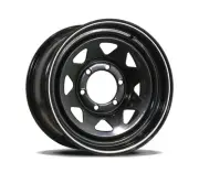 To Suit HAVAL H9 WHEELS PACKAGE: 17x8.0 Grudge Offroad BWL Steel and Nitto Tyres