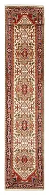Vintage Hand-knotted Runner Rug 2'7" x 29'9" Traditional Wool Carpet