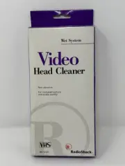 RADIO SHACK VIDEO HEAD CLEANER VHS PLAYER WET SYSTEM 44-1230