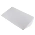 Orthopedic Foam Bed Wedge Pillow Cushion Washable Back Support White