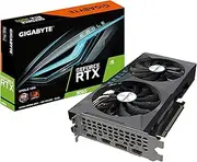 GIGABYTE NVidia GeForce RTX 3060 Eagle 12G Rev 2.0 GDDR6 Video Graphic Card, Black
