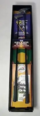 The Alien School Of Putting. Game/ Teaching Tool. 2 Putters. Alien Mullet