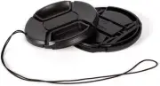 55mm Lens Cover Cap Compatible for Nikon D3500 D5600 kit AF-P 18-55mm Lens (2
