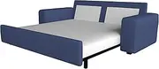 The KIVIK Sofa Bed Cover Replacement is Custom Made for IKEA Kivik Sleeper Slipcover Only. (Blue)