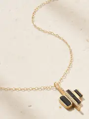 [Melissa Joy Manning] Melissa Joy Manning - Cityscape Triple 14-karat Recycled Gold, Spinel And Diamond Necklace - One size One size Gold