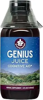 WishGarden Herbs - Genius Juice (Refresh & Focus) (4 oz Jigger Top)
