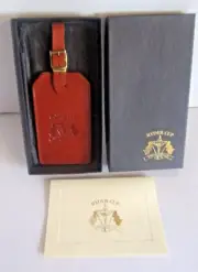 Ryder Cup 1999 Ben Crenshaw Stuart Kern Leather Golf Bag Tag in Box