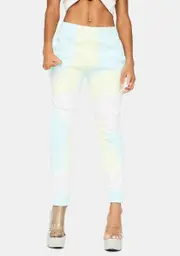 [Frankies Bikinis] Rainbow Aiden Tie Dye Sweatpants