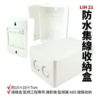 在飛比找樂天市場購物網優惠-【Suey電子商城】LIH 21 晉立 室外防水盒 接線盒 