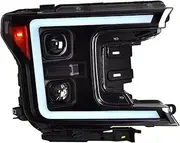 Suitable Compatible With Raptor F150 Headlight Assembly 2018-2020 Modified Daytime Running Lights LED Turn Signals LED Headlights