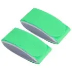 (Green)Ski Snowboard Bag Carrier Nylon Strap Holder Hook And Loop Snowboard DOB