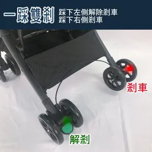 全新免運-mother's love 膠囊手推車 口袋車 可登機推車 附贈外出收納袋 可側揹 防塵