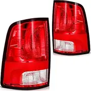 For Dodge For Ram 1500 2500 3500 2009-2010 For Ram 1500 2011-2018 For Ram 2500 2010-2018 For Ram 3500 2011-2018 Tail Lights Driver and Passenger Side