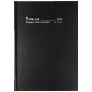 Collins A4 Day to Page Kingsgrove FY25/26 Diary Black