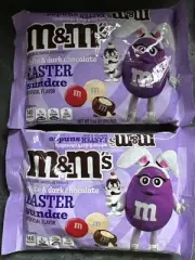 (2) Bags M&M's White & Dark Chocolate Candies EASTER SUNDAE 7.44 Oz.