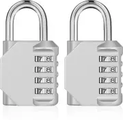 Combination Padlocks for Lockers, Number Padlock, Heavty Duty Coded Padlock for