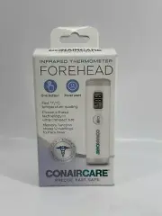 Conaircare Forehead Infrared Thermometer Compact One Button Fever Alert