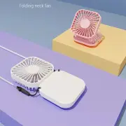 USB Handheld Fan Mini Cooling Fans Portable Folding Halter Fan Boys