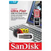 SanDisk USB 3.0 Ultra Flair 32GB Flash Drive