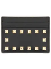 [Valentino Garavani] Valentino Garavani-"Rockstud" Card Holder-Donna UNI