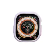 Nevenka Silicone Candy Protective Case for Apple Watch S8 Ultra-LightPurple