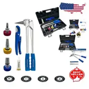 Professional PEX Expansion Tool Set with Precision Heads for Radiant Heating