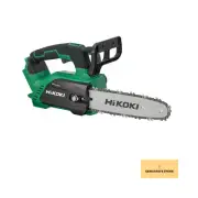 HiKOKI 18V Cordless Chainsaw Bar Size 250mm Battery and Charger Sold Sep