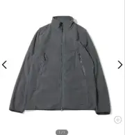 Snow Peak Gray Fleece Zip Up Jacket Japan Free Ship