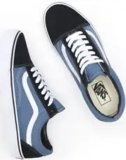 VANS Old Skool Navy azul , size 9.5 us men or 11.0 us women Unixes