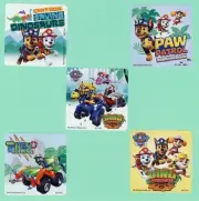 15 Paw Patrol Dino Rescue Large Stickers - Rubble, Skye, Rocky, Marshall, Chase