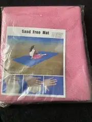 Beach Blanket Sandproof Beach Mat Sand Free Large 120X150CM Portable Sandless