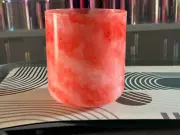 Cosmic Series-Red C Note Root Chakra Quartz Crystal Singing Bowl 7 inch