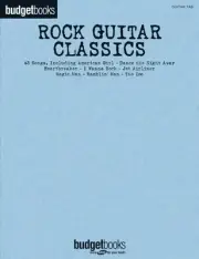 Rock Guitar Classics Budget Book Sheet Music Guitar Tablature Book NEW 000691038