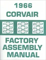 1966 Corvair and Monza Factory Assembly Manual Exploded Views Chevy Chevrolet
