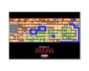 Legend of Zelda NES Overworld Map 24x36 Nintendo Video Game Giclee Poster