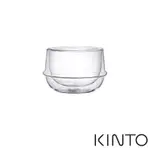 伴桌｜KINTO KRONOS 雙層玻璃茶杯 200ML 雙層玻璃杯