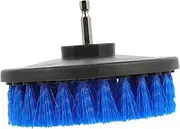 minkissy 1pc Brush Head Kitchen Electric Cleaning Brush Household Cleaning Brushes Floor Scrubbers Floor Brush Dryer Vent Cleaner Brush Deadw Tool Drill Attachment Abs Round Accessories