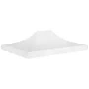 vidaXL Party Tent Roof 4.5x3 m White 270 g/m²