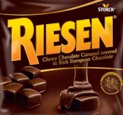 Riesen Chocolate Caramels 2 LB Bulk Wrapped Storck Euro Candy FREE SHIP LOWER 48