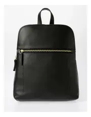 [Trent Nathan] Lucia Black Zip Top Back Pack