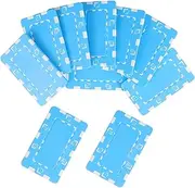 FELTECHELECTR 10pcs Poker Chips Games Playing Game Coin Chips Bingo Chips Poker Store European Style Chips Poker Game Chips Mini Deck of Cards Poker Mini Chips Incentive Chip Blue Abs