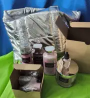 Bath & Body Works A Thousand Wishes Gift Set Candle Body Care Silver Bag 2024