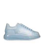 Oversized glitter spring onion rubber sports shoes 35,37.5,36,38.5,37,38,39.5,39,40,36.5,35.5 Blue