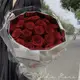 21朵香皂紅玫瑰花束 | 高級鏡面鐳射包裝 | 浪漫儀式感復古高級鏡面鐳射包裝21朵香皂玫瑰花束