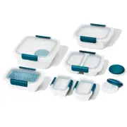 NEW OXO GOOD GRIPS PREP AND GO 20 PIECE CONTAINER SET Preparation Storage