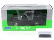 DIECAST CAR & DISPLAY CASE 2007 JEEP WRANGLER BLACK WELLY 22489HW-GRY 1/24