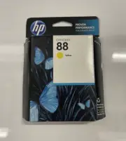 Genuine HP Officejet 88 Yellow Ink Cartridge (C9388AN) NEW SEALED Exp. 12/2013