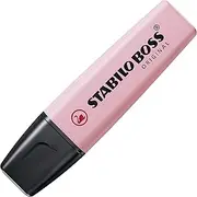 Stabilo 70/129 Boss Pastel Highlighter, Pink Blush (Box of 10)