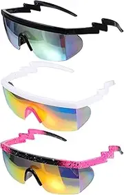 Men's Retro Cycling Glasses Riding Sunglasses Eyewear for Outdoor Sports Pcs Pack Unbreakable Frame